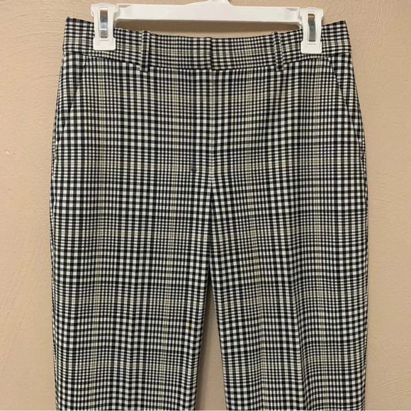 M.M. LaFleur Mejia Trouser Pant in Plaid Sharkskin Size 0 - Picture 5 of 16